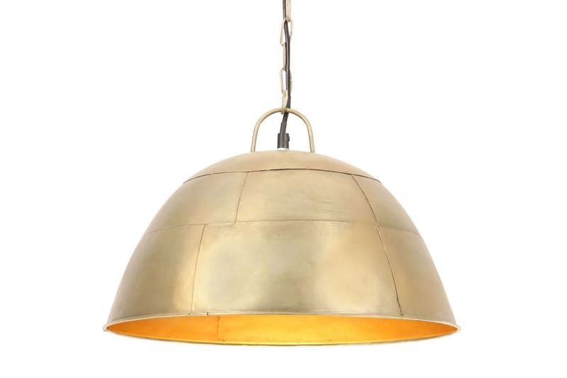 Hänglampa industriell vintage 25 W mässing rund 41 cm E27 - Flerfärgad - Belysning - Lampor & belysning inomhus - Taklampa & takbelysning