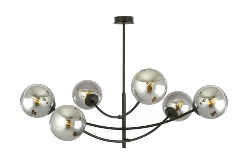 Hunter 6 plafond Svart - Scandinavian Choice - Belysning - Lampor & belysning inomhus - Plafond