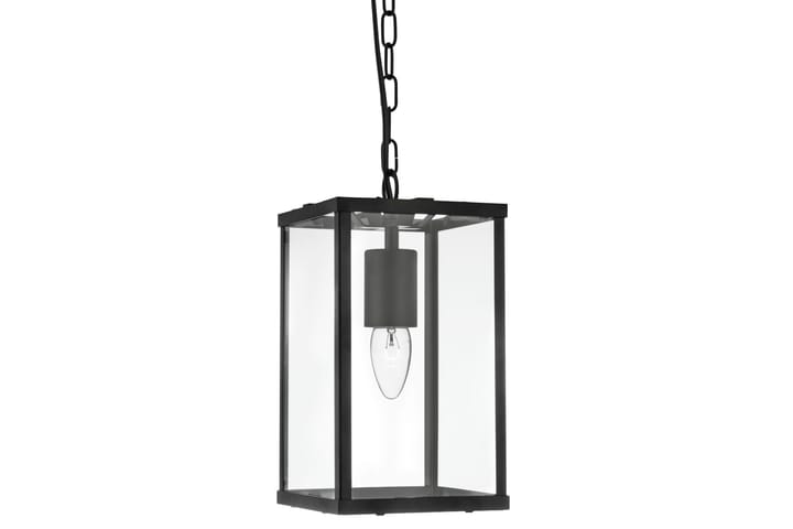 Lantern 1L Rectangle Glas/Svart - Searchlight - Belysning - Inomhusbelysning & Lampor - Taklampa