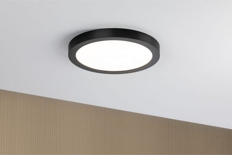 Paulmann Plafond Rund - Svart|Vit - Belysning - Lampor & belysning inomhus - Taklampa & takbelysning