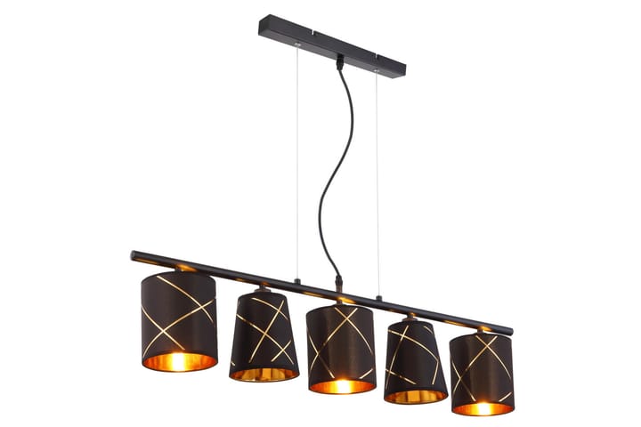 Pendellampa Bemmo 5 Lampor Svart - Globo Lighting - Belysning - Lampor & belysning inomhus - Taklampa & takbelysning