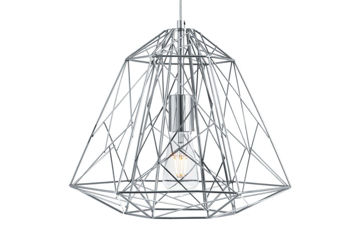 Pendellampa Geometric 39 cm Dimbar Silver - Searchlight - Belysning - Lampor & belysning inomhus - Taklampa & takbelysning