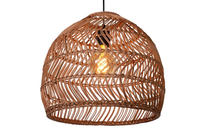 Pendellampa Moloko 40 cm Beige/Brun - Lucide - Belysning - Lampor & belysning inomhus - Fönsterlampa
