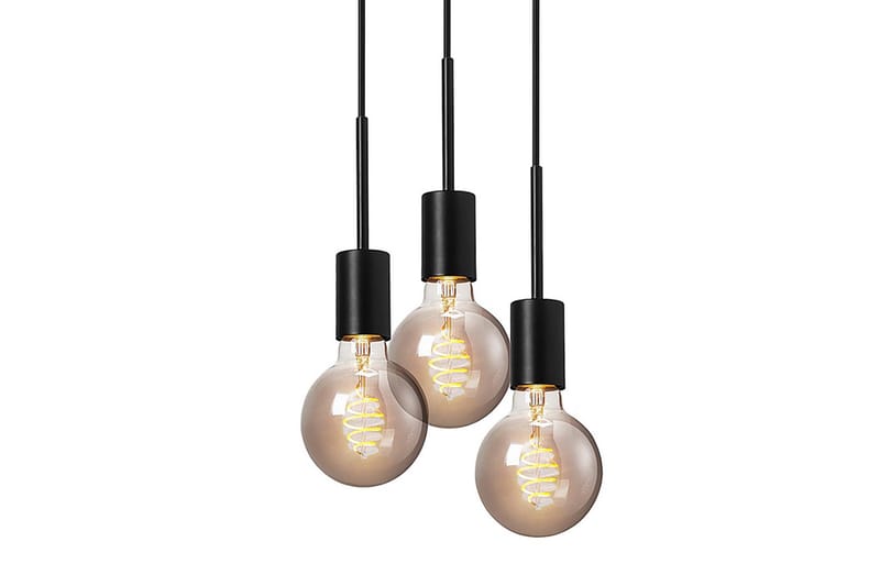 Pendellampa Paco 3 Svart - NORDLUX - Belysning - Lampor & belysning inomhus - Taklampa & takbelysning - Pendellampa & hänglampa