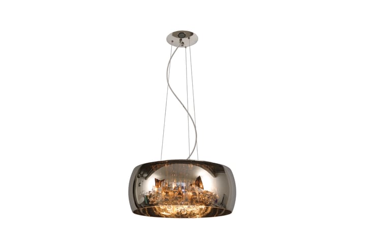 Pendellampa Pearl 50 cm Rund Rökfärgat - Lucide - Belysning - Lampor & belysning inomhus - Taklampa & takbelysning