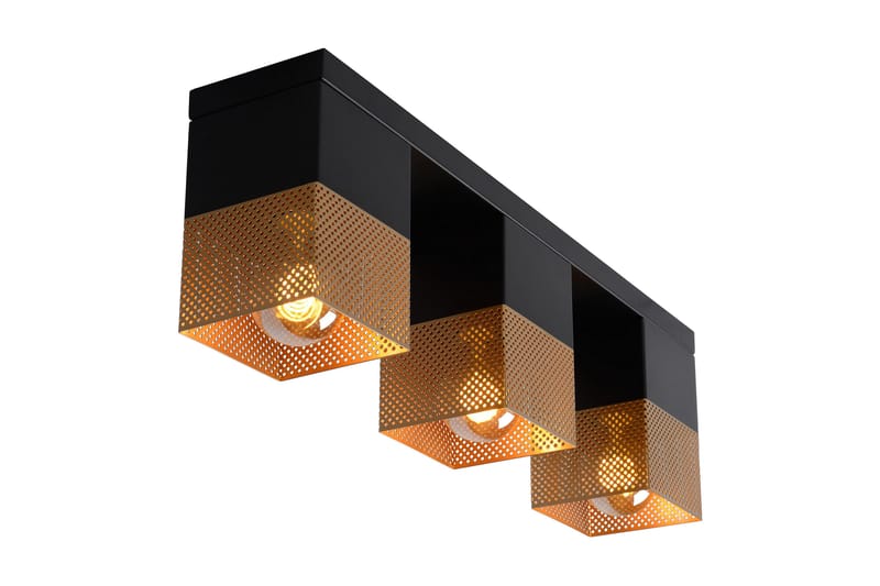 Pendellampa Renate 3 Lampor Mässing/Guld - Lucide - Inredning - Spegel - Väggspegel