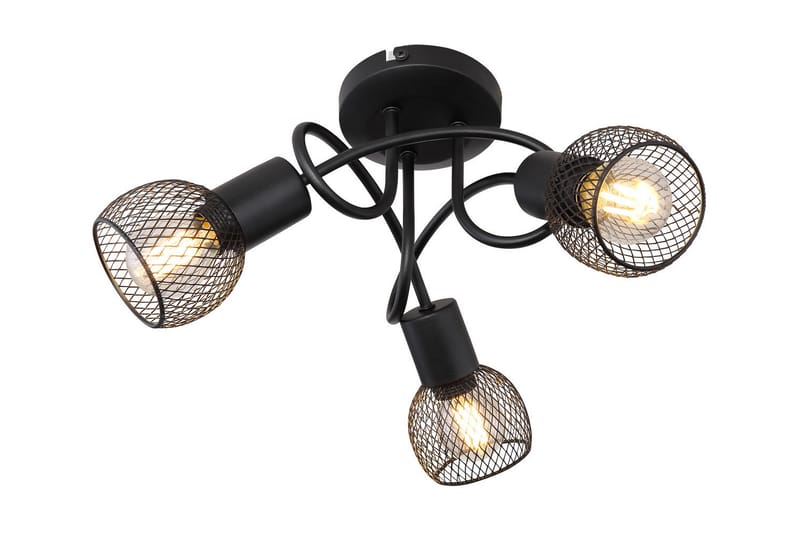 Plafond Fiastra Svart - Globo Lighting - Belysning - Lampor & belysning inomhus - Plafond