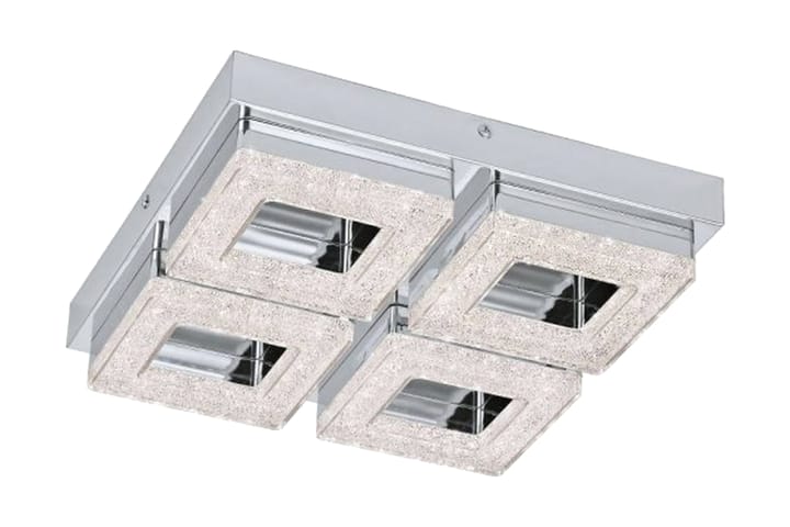 Plafond Fradelo LED Krom/Kristall - Eglo - Belysning - Lampor & belysning inomhus - Taklampa & takbelysning