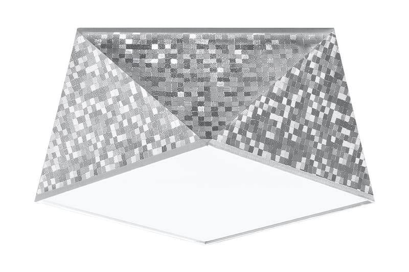 Plafond Hexa 30X30 cm Silver - Sollux Lighting - Belysning - Lampor & belysning inomhus - Taklampa & takbelysning