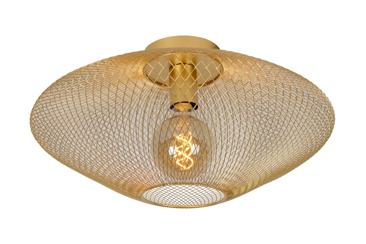 Plafond Mesh Oval Mässing/Guld - Lucide - Belysning - Lampor & belysning inomhus - Plafond