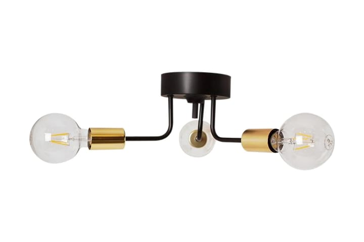 Plafond Monroe Svart/Guld - By Rydéns - Belysning - Lampor & belysning inomhus - Taklampa & takbelysning - Takplafond