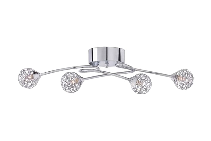 Plafond Superb 70 cm 4 Lampor Krom/Blank - Cottex - Belysning - Lampor & belysning inomhus - Taklampa & takbelysning
