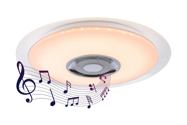 Plafond Tune med Högtalare 9 cm Rund Vit - Globo Lighting - Belysning - Lampor & belysning inomhus - Taklampa & takbelysning