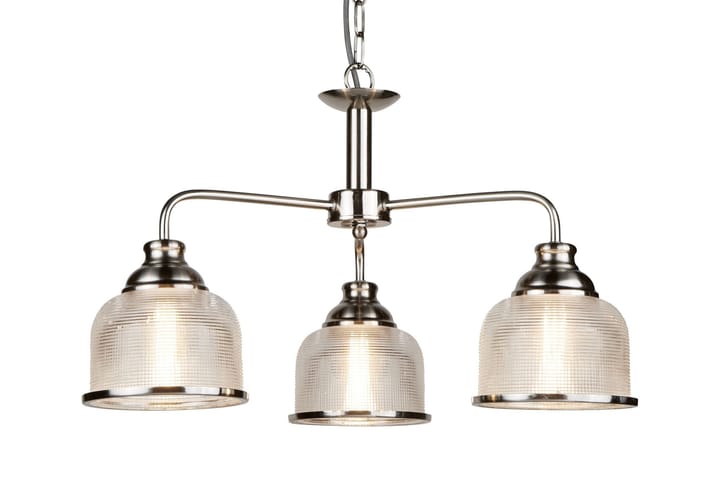 Taklampa Bistro II 3L Satin Silver/Glas - Searchlight - Belysning - Inomhusbelysning & Lampor - Taklampa