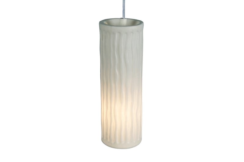 Taklampa Bone Ränder 23 cm - Vit - Belysning - Lampor & belysning inomhus - Taklampa & takbelysning