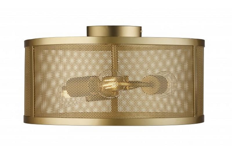 Taklampa Fishnet 45 cm Dimbar 3 Lampor Guld - Searchlight - Belysning - Lampor & belysning inomhus - Plafond