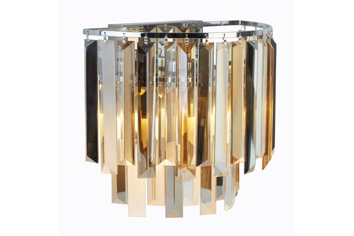 Light Clarissa Krom Wall Bracketmed Clam SM - Searchlight - Belysning - Lampor & belysning inomhus - Vägglampa