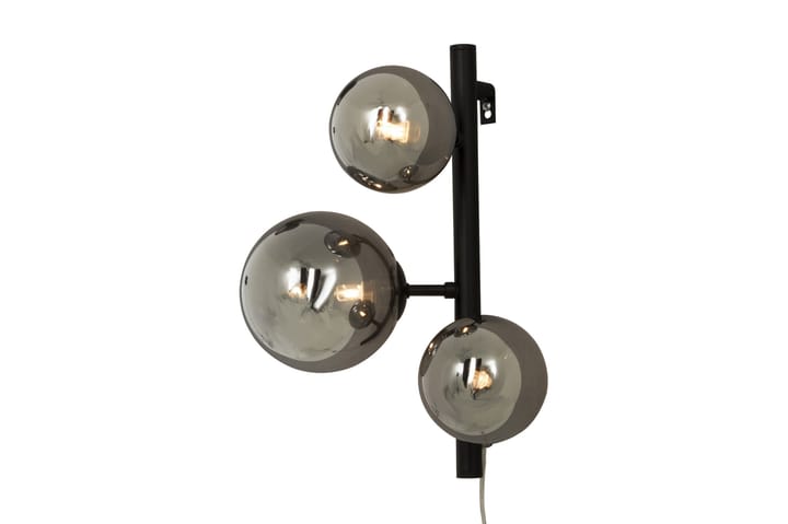 MOLEKYL vägglampa, svart/rök - Aneta Lighting - Belysning - Lampor & belysning inomhus - Vägglampa