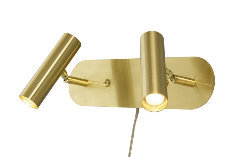 Vägglampa Artic Dubbel Mässing - Scan Lamps - Belysning - Lampor & belysning inomhus - Vägglampa