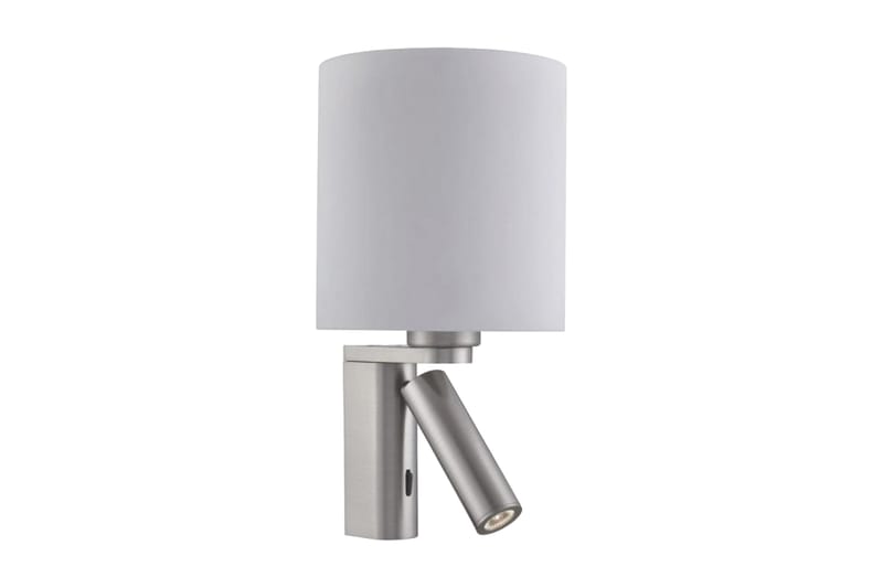 Vägglampa Cylinder Dimbar 2 Lampor Silver - Searchlight - Belysning - Lampor & belysning inomhus - Vägglampa