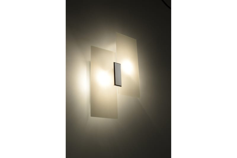 Vägglampa Fabiano Krom/Vit - Sollux Lighting - Belysning - Lampor & belysning inomhus - Vägglampa