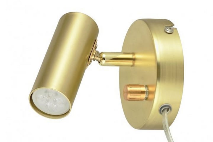 Vägglampa Mini 10 cm Mässing - Oriva - Belysning - Lampor & belysning inomhus - Vägglampa - Väggarmatur