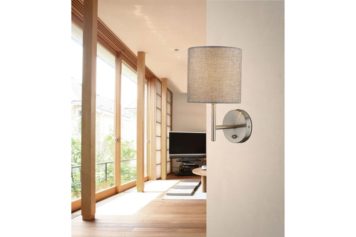 Vägglampa Paco Grå - Globo Lighting - Belysning - Lampor & belysning inomhus - Vägglampa