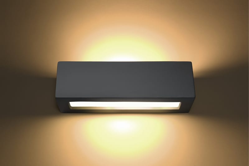 Vägglampa Vega Grå - Sollux Lighting - Belysning - Lampor & belysning inomhus - Vägglampa