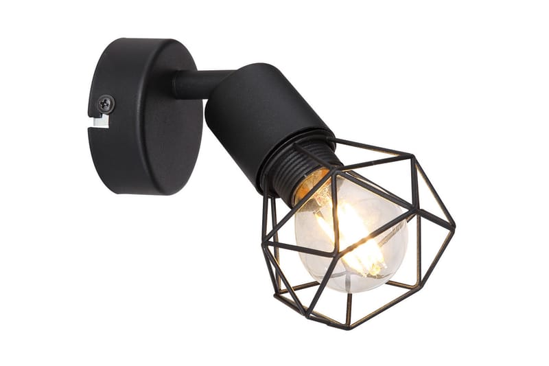 Vägglampa Xara Svart - Globo Lighting - Belysning - Lampor & belysning inomhus - Sovrumslampa - Sänglampa - Sänglampa vägg