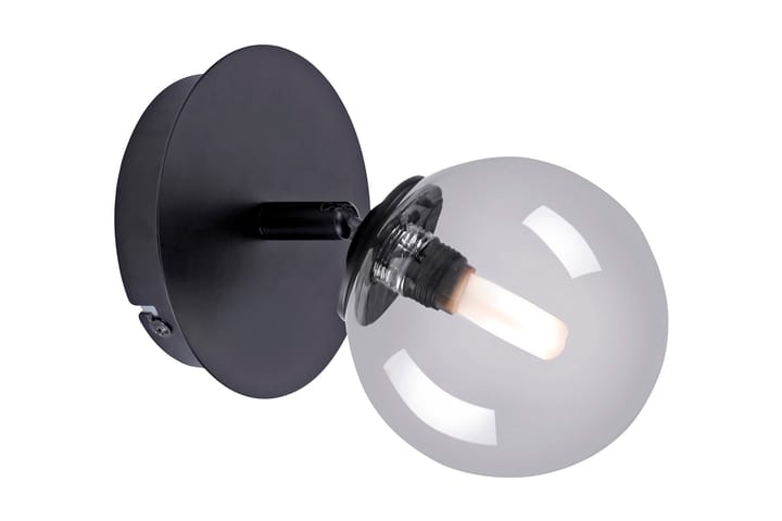 Vägglampa Zinacan 12x12 cm - Svart - Belysning - Lampor & belysning inomhus - Taklampa & takbelysning