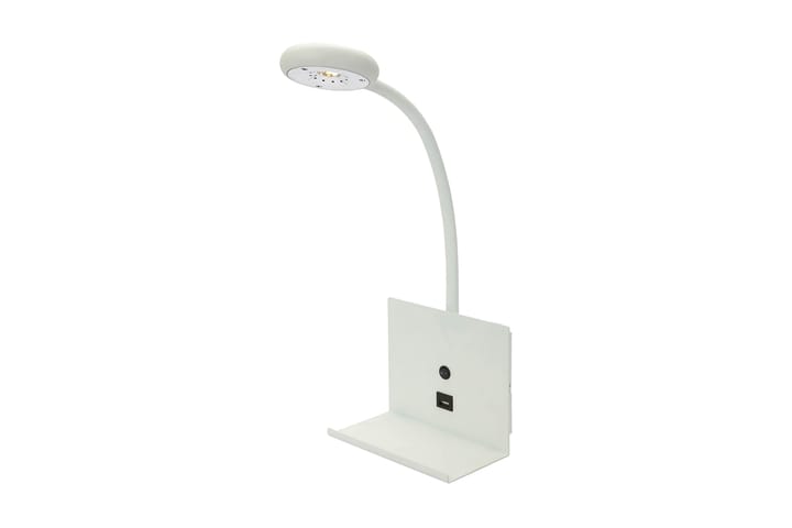 ZET sänglampa m. USB laddare, vit - Aneta Lighting - Belysning - Lampor & belysning inomhus - Vägglampa
