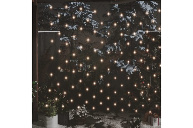 Ljusnät varmvit 3x2 m 204 LED inne/ute - Vit - Belysning - Julbelysning - Julbelysning utomhus