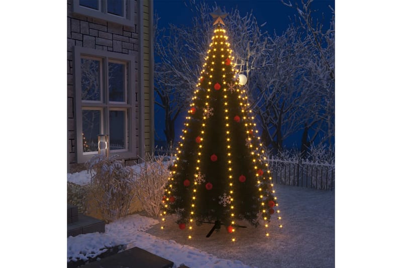 Ljusnät för julgran 300 LED 300 cm - Grön - Belysning - Julbelysning - Julgransbelysning