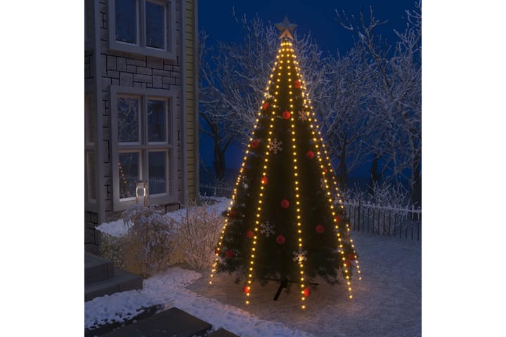 Ljusnät för julgran 400 LED 400 cm - Grön - Belysning - Julbelysning - Jullampor