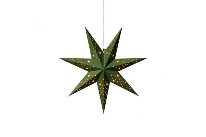 Pappersstjärna sammet 60 cm Grön - Konstsmide - Belysning - Julbelysning - Jullampor