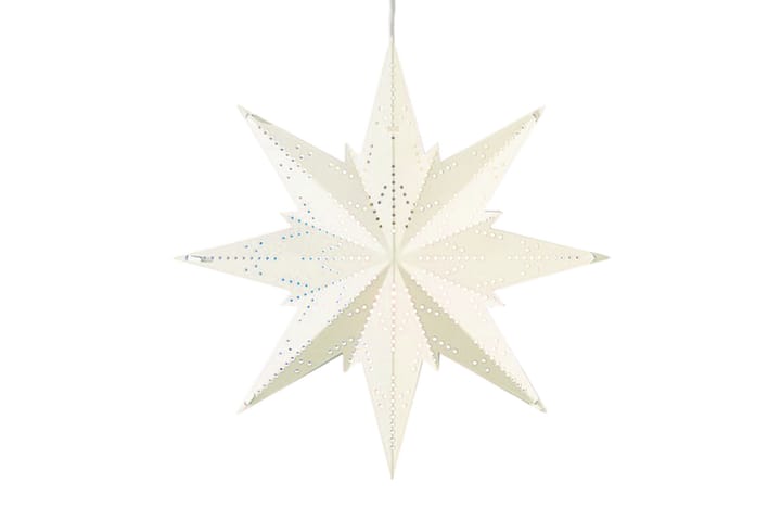 Rozen pappersstjärna 25 cm - Star Trading - Belysning - Julbelysning - Adventsstjärna