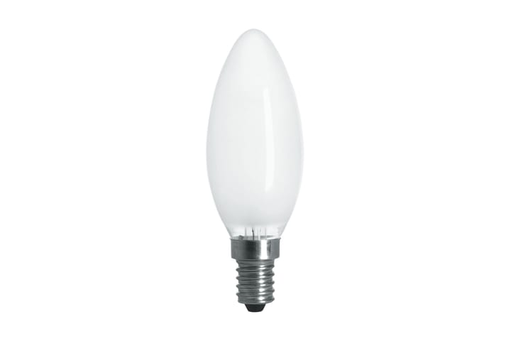 LED-lampa Kron 3,6W E14 2700K Dim Filament Opal - Malmbergs Elektriska - Belysning - Glödlampor & ljuskällor - LED-belysning