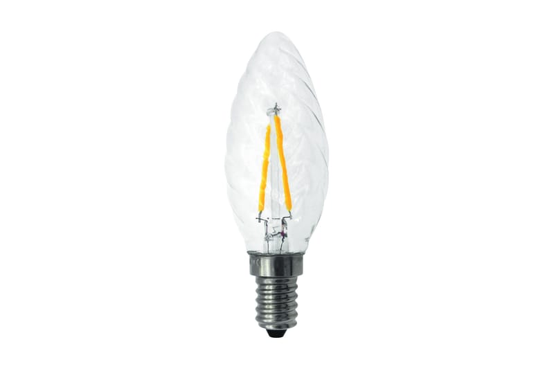 LED-lampa Kron/Twist 1,8W E14 2700K Filament - Malmbergs Elektriska - Belysning - Glödlampor & ljuskällor - LED-belysning - LED-lampa - Koltrådslampa & glödtrådslampa