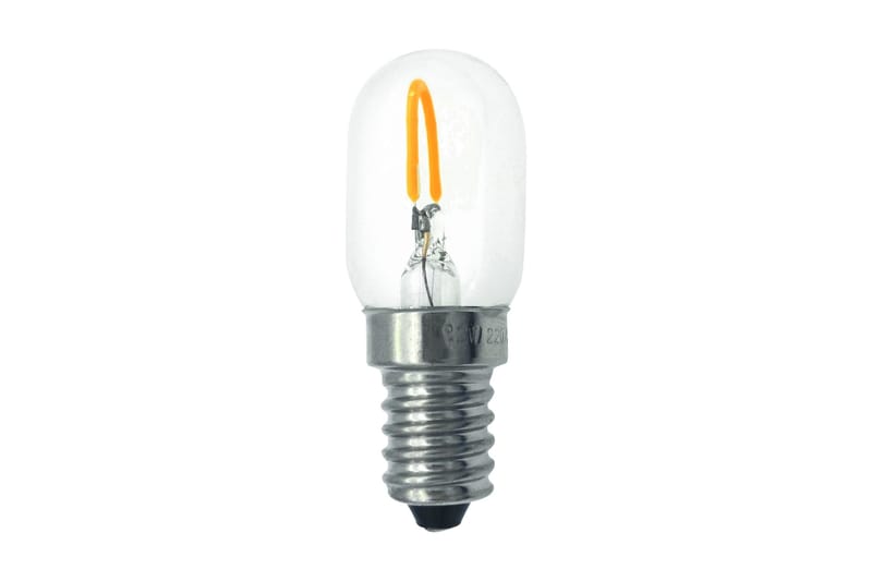 LED-lampa Päron 1W E14 2700K Filament Klar - Malmbergs Elektriska - Belysning - Glödlampor & ljuskällor - Glödlampor