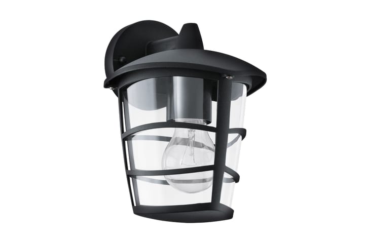 Vägglampa Aloria 17 cm Nedljus Svart - Eglo - Belysning - Lampor & belysning inomhus - Bordslampa