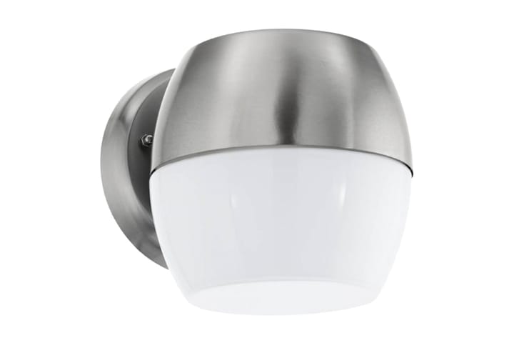 Vägglampa Oncala LED Rostfritt/Vit - Eglo - Belysning - Utelampor & utomhusbelysning - Fasadbelysning