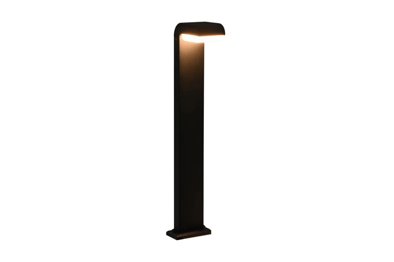 LED-utomhuslampa 9 W svart oval - Svart - Belysning - Utelampor & utomhusbelysning - Markbelysning