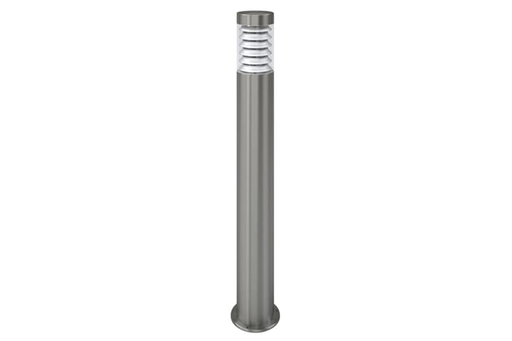 Stolplampa rostfritt stål - Silver - Belysning - Utelampor & utomhusbelysning - Stolplykta & grindlykta