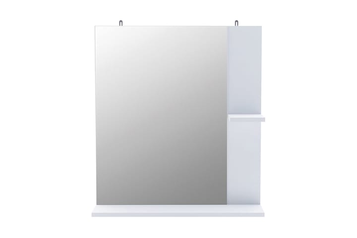 Badrumsspegel Pollux 62 cm Spegel - Vit - Förvaring - Badrumsförvaring - Tvättställsskåp & kommod