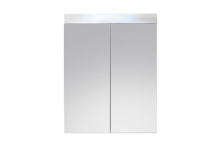 Spegelskåp Amanda 60 cm - Vit|Vit Högglans - Förvaring - Badrumsförvaring - Spegelskåp