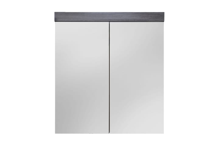 Spegelskåp Aya 72 cm - Silvergrå|Vit - Förvaring - Badrumsförvaring - Spegelskåp