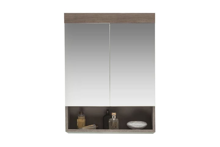 Spegelskåp Runner 58 cm - Silvergrå - Förvaring - Badrumsförvaring - Spegelskåp