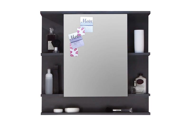 Spegelskåp Tetis 72 cm - Grafitgrå - Förvaring - Badrumsförvaring - Spegelskåp