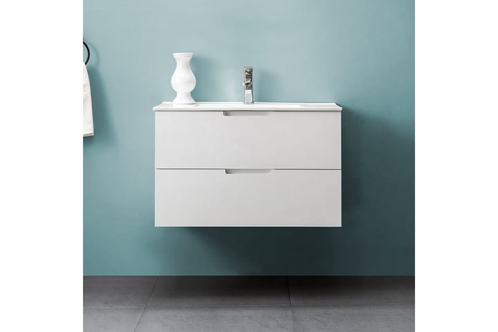 Tvättställsskåp Bathlife Glädje 800 - Vit - Förvaring - Badrumsförvaring - Tvättställsskåp & kommod