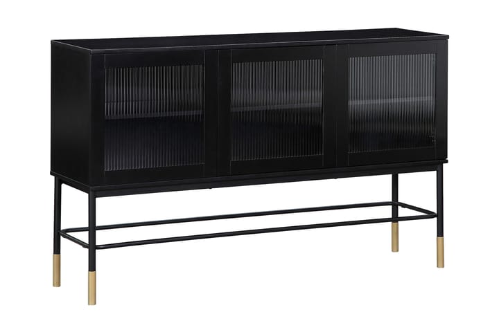 Avlastningsbord Domineck 145 cm - Svart - Förvaring - Förvaringsmöbler - Sideboard & skänk